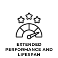 Extended performance and lifespan